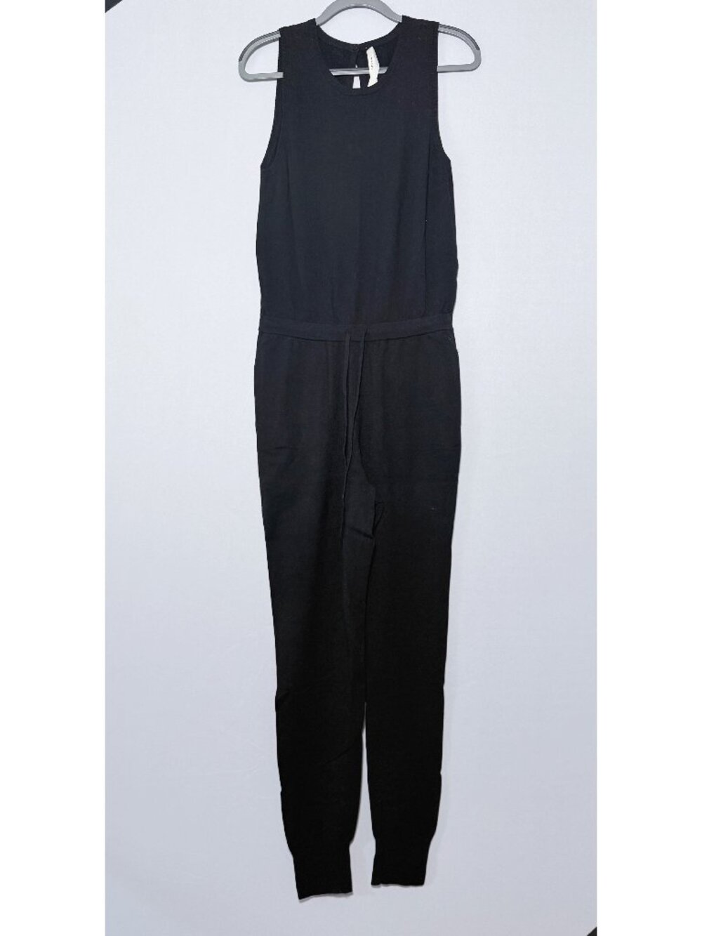 Aritzia The Group by Babaton Shange Black Knit Jumpsuit
